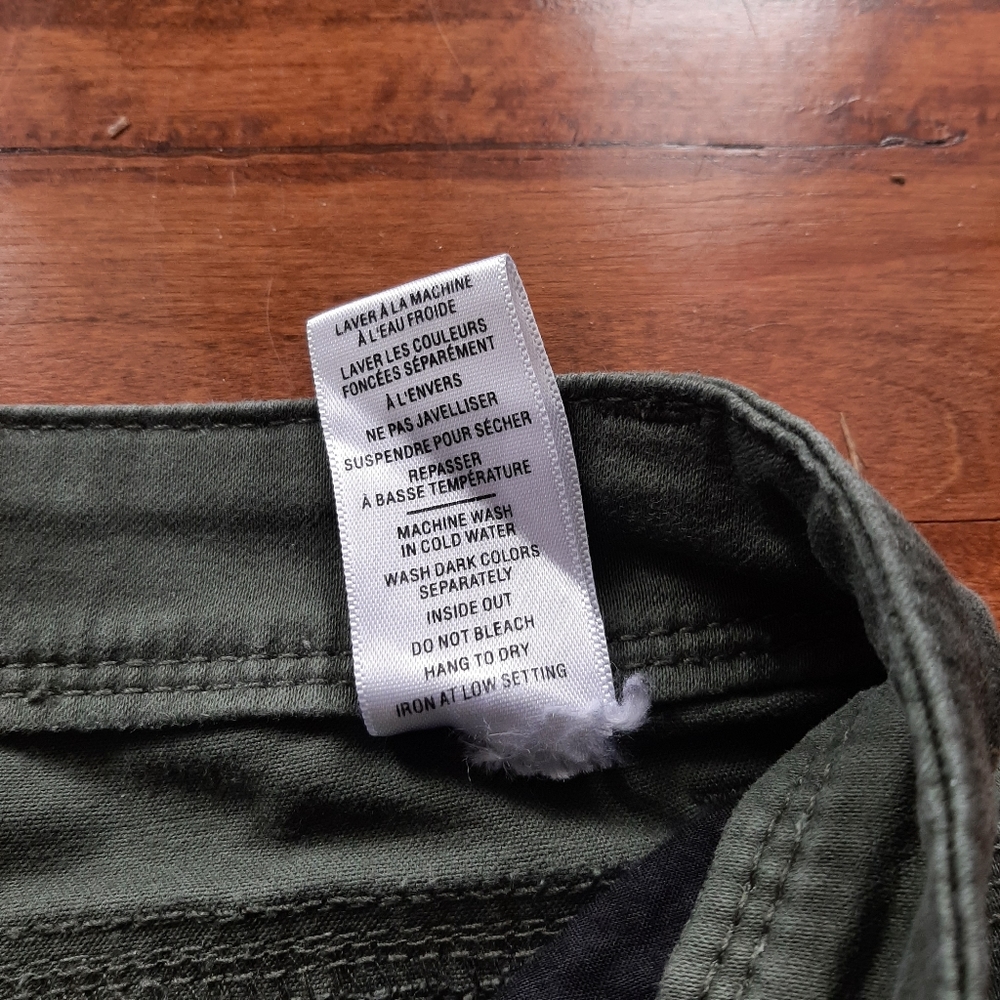 Jacob Low Rise Pants Olive Small - Picture 9 of 10